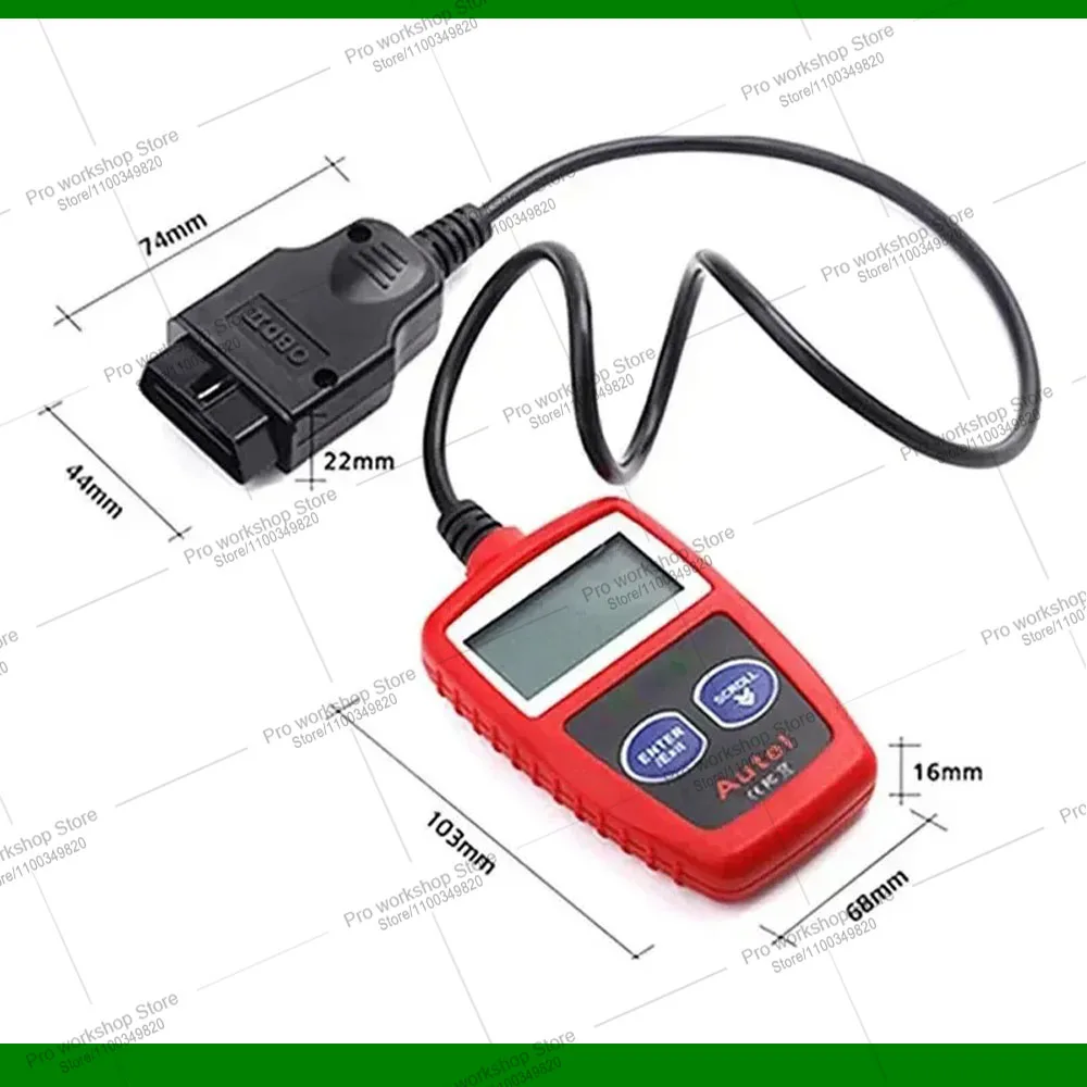 Bild 7: Fortschrittliches Auto-Diagnosegerät Plus Verbessertes MS309 Pro OBD2 OBDII EOBD Fehlercode-Lesegerät Scanner Erweiterte Fehlererkennung Tester