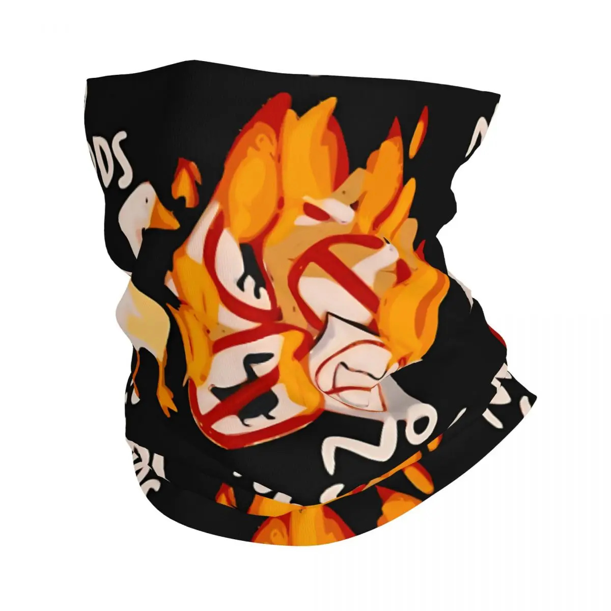 Untitled Goose Game No God, No Masters Scarf Neckerchief Neck Face Mask Polyester