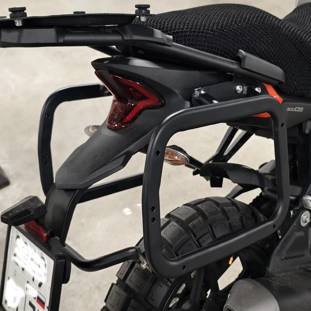 Support de bagages pour moto VOGE 300DS, support de boîte latérale pour Voge 300 DS, support de fixation stable pour sacoches
