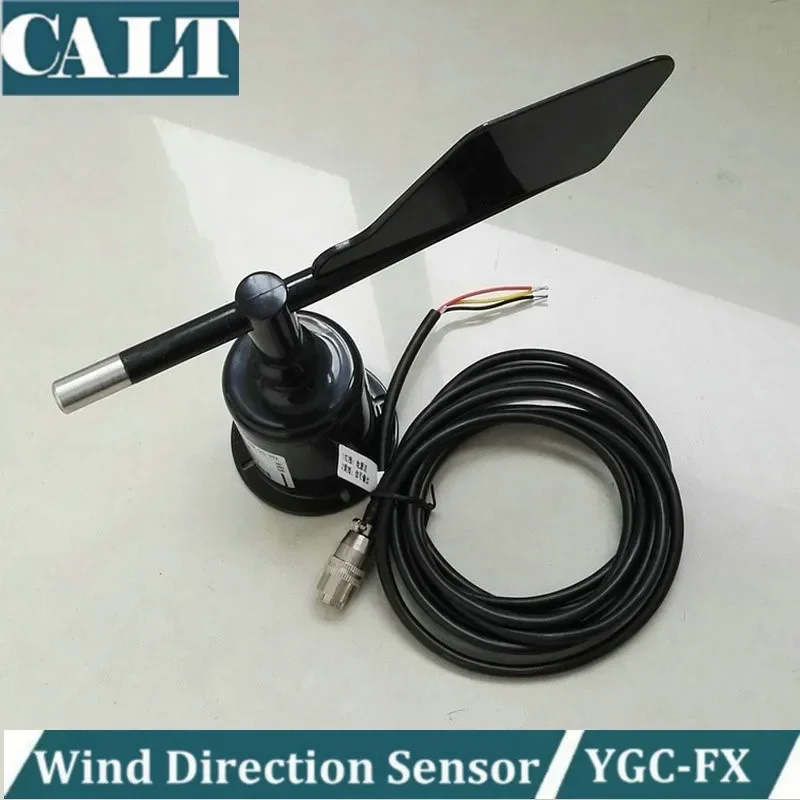 CALTs Wind Vane Direction Sensor 0-360 degrees 0-5V 0-10V 4-20mA out