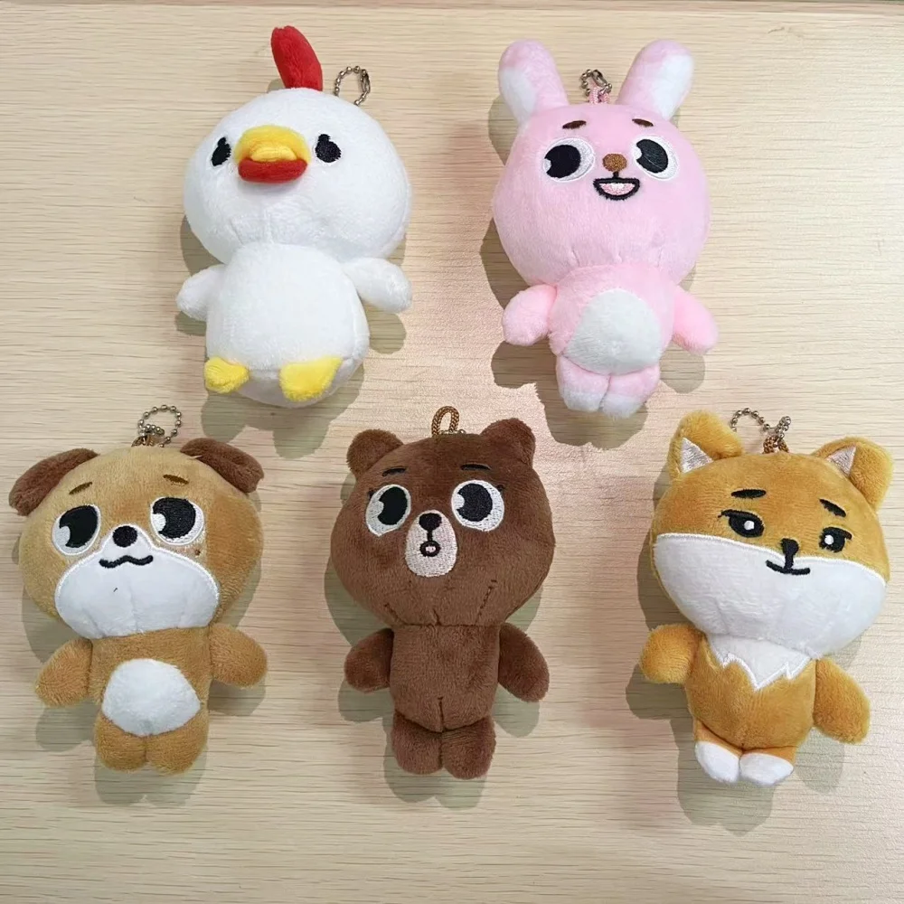 

10 см Kpop DAY 6 Sungjin Wonpil Dowoon плюшевый брелок с подвеской в виде персонажа из мультфильма, брелок для ключей, сумка, аксессуары