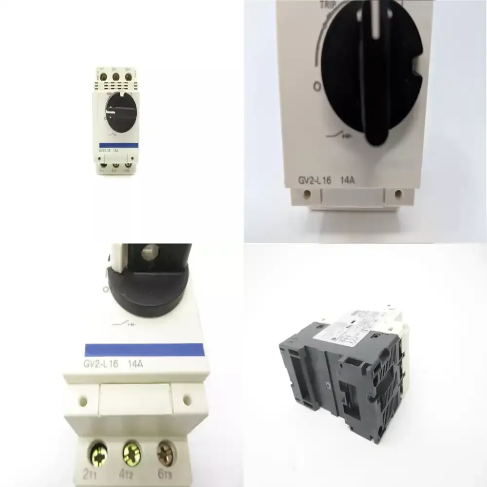GV2L16 for Electromagnetic Motor Circuit Breaker for Electric Motor Protection for Industrial Control for Automation