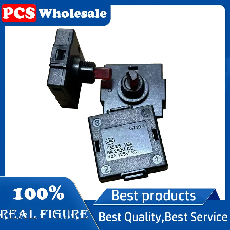 GT10-1 Health care kettle fan electric cooking pot speed control switch 6A250V T85/55 square rotary switch 3 positions
