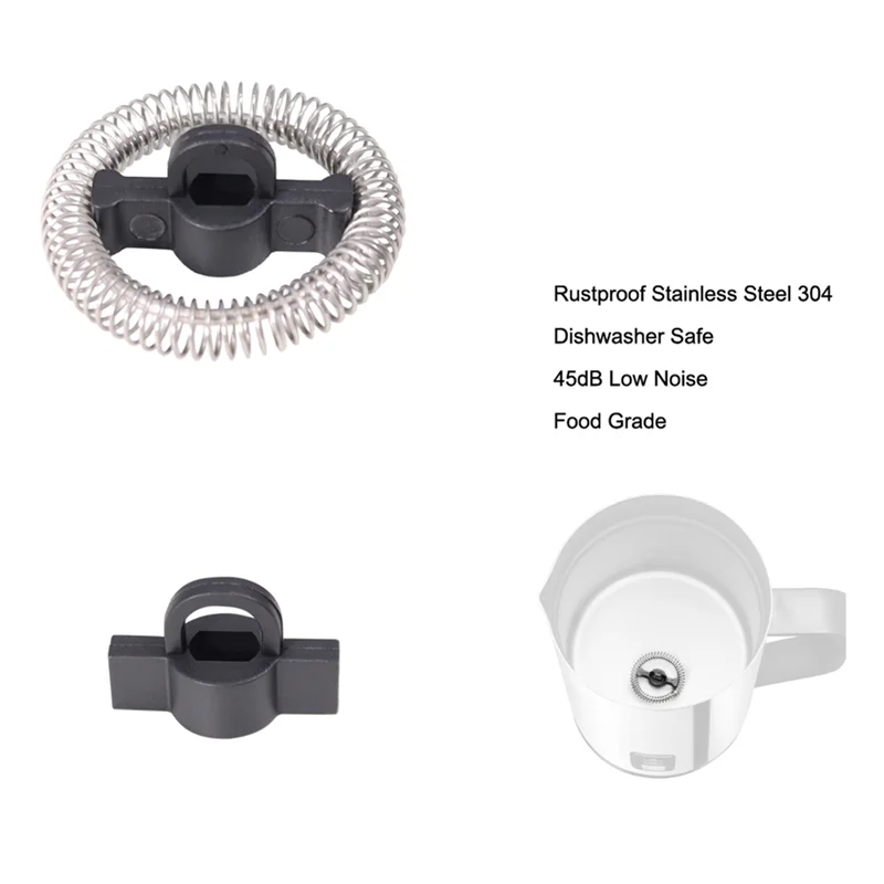 ABKR-Schneebesen-Set für Secura-Schneebesen-Set für automatischen elektrischen Milchaufschäumer für Secura MMF-015, MMF-003