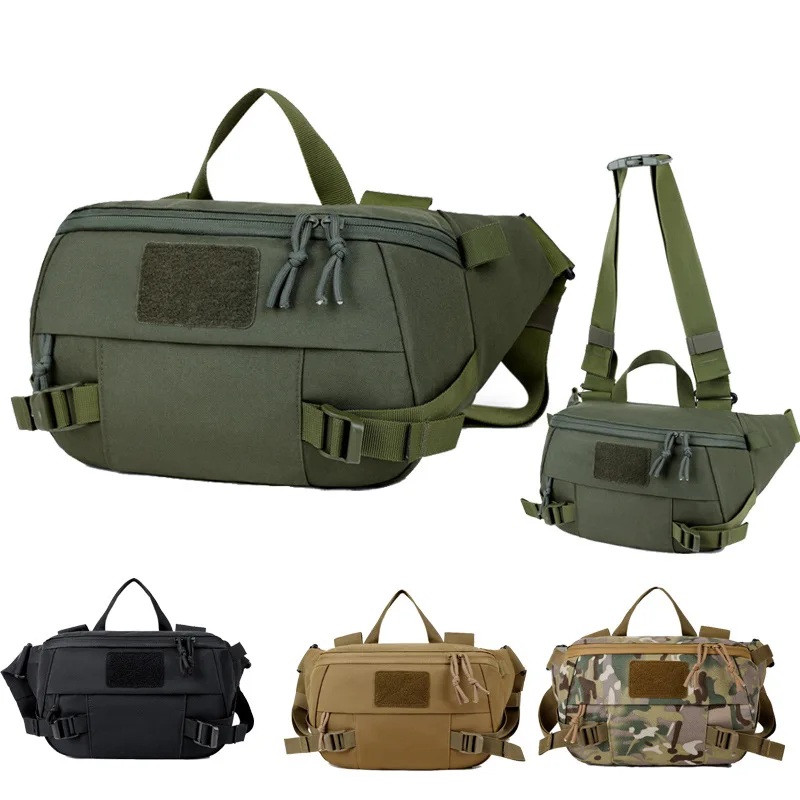 Fengtu Multifunctional Casual Chest Bag Commuting Waterproof Wear-resistant Men's Waist Bag Crossbody Bag