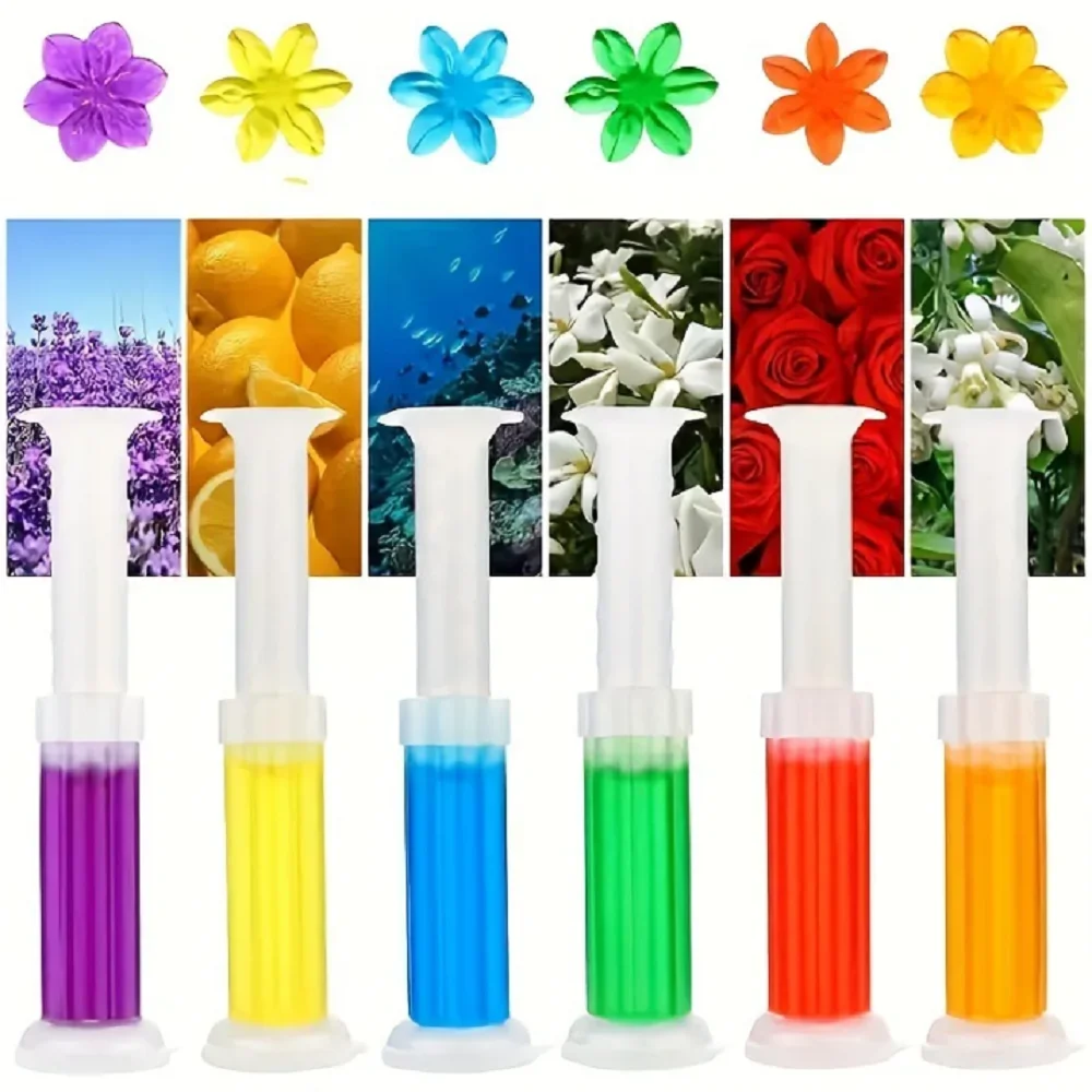 Toilet Cleaner Gel Stick Tablet Toilet Liquid Fragrance Gel Cleaning Deodorization Odor Lasting Solid Aromatherapy Air Freshener