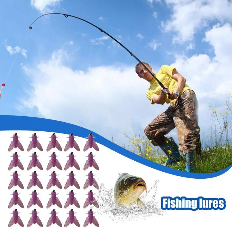 Fly Lures Fishing Lures Bait Fishing Gear Trout Fly Realistic Stimulators Bait Fly Assortment For Bass Trout Salmon