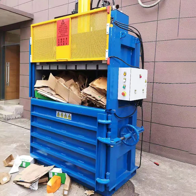 Waste Paper Baling Machine/hydraulic Carton Compress Cardboard Baler Press Packing Machine