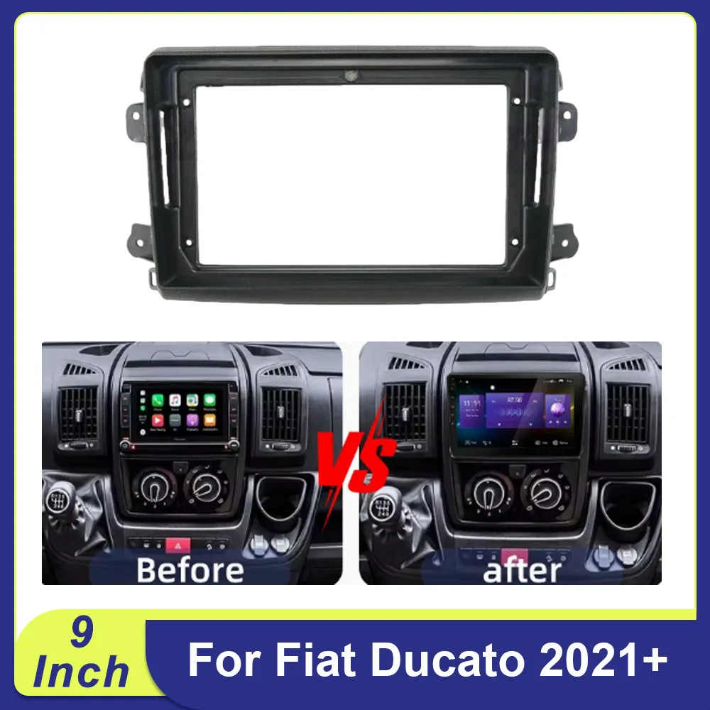 

9" Android Dash Kit for Fiat Ducato 2021+ | CANBUS Radio Frame Panel