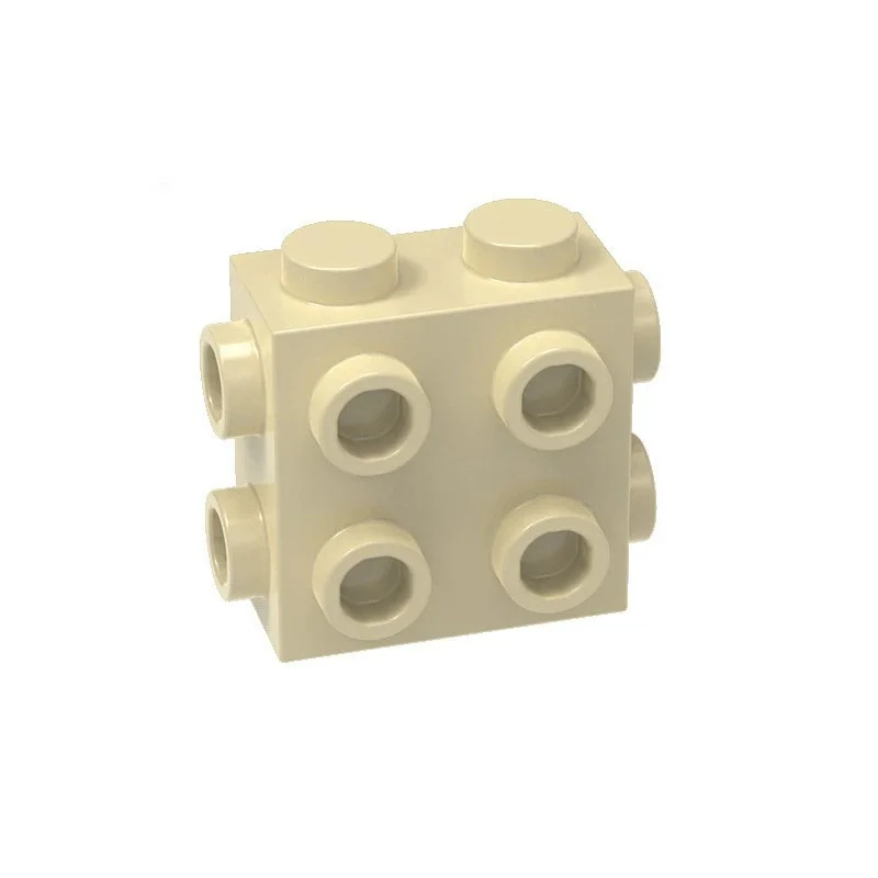 50 Stück 67329 Modifizierter 1x2x1 Baustein-Bausatz 2/3 mit Noppen an den Seiten, Partikel-Idee, Lehrreiches Spielzeug, Geburtstagsgeschenk für Kinder – Detail 11