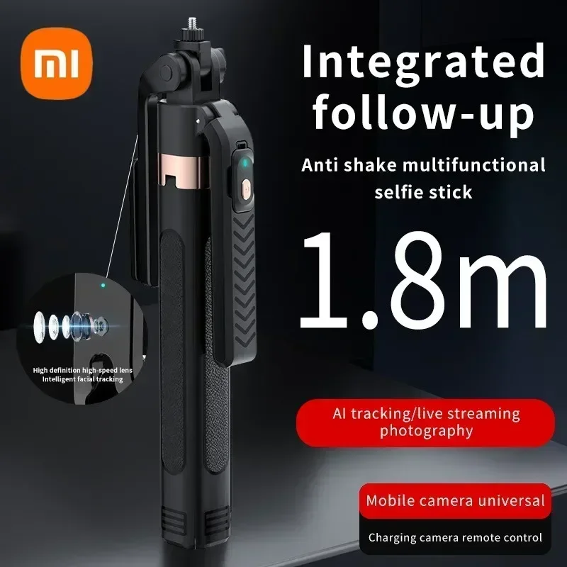 

Xiaomi Selfie Stick Handheld AI Intelligent Tracking Gimbal with Automatic Shooting Pole and 360° Rotation Selfie Stand