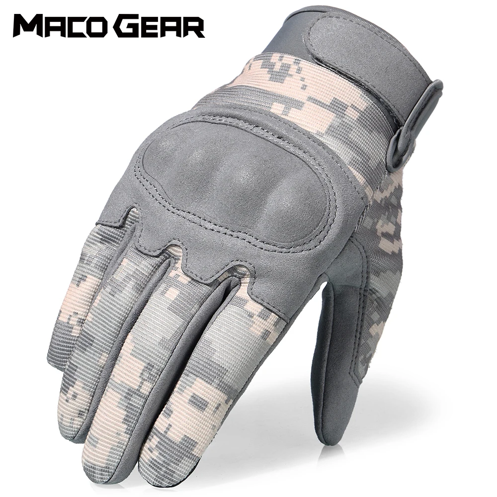 Tactical Touch Screen Road Bike Gloves Cycling Men Training Skiing Work Shooting Riding Sports Motorcycle Full Finger Mittens