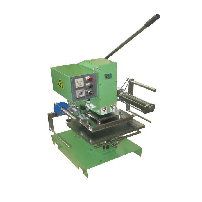 Hot Sale 220V Manual Flatbed Heat Press Machine, for Small Business Stamping Leather Greeting Cards Architectural Labels
