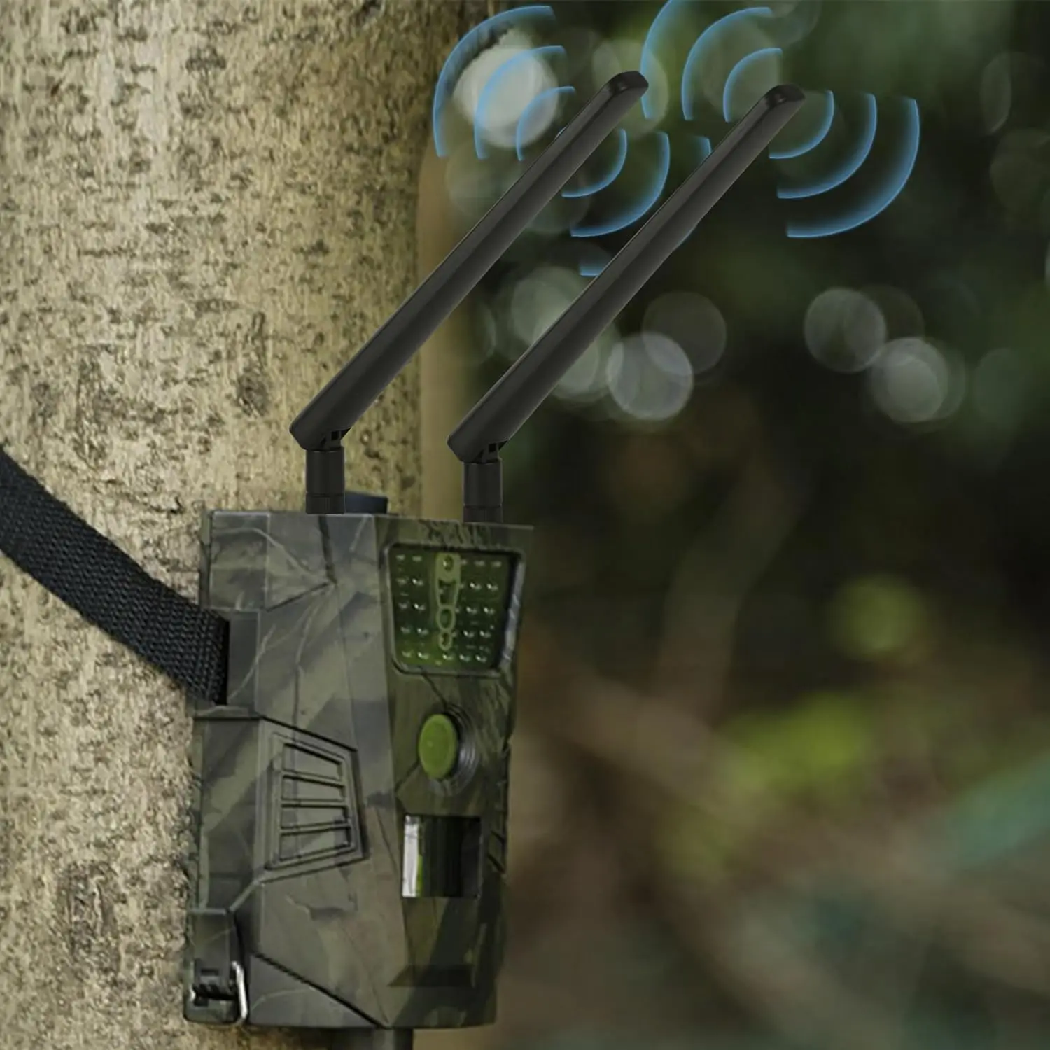 هوائي خلوي 4G LTE 5G مع موصل RP SMA ذكر، 9dBi لـ Spypoint، كاميرا Stealth Cam، Tactacam، راوتر لاسلكي، كاميرا أمان