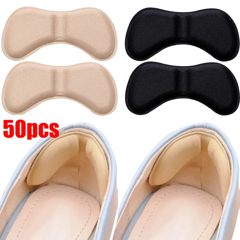 50 insole patches, relieve pain, insert shoes into insole. Anti-wear pads, foot care, heel protection glue, back stickers,