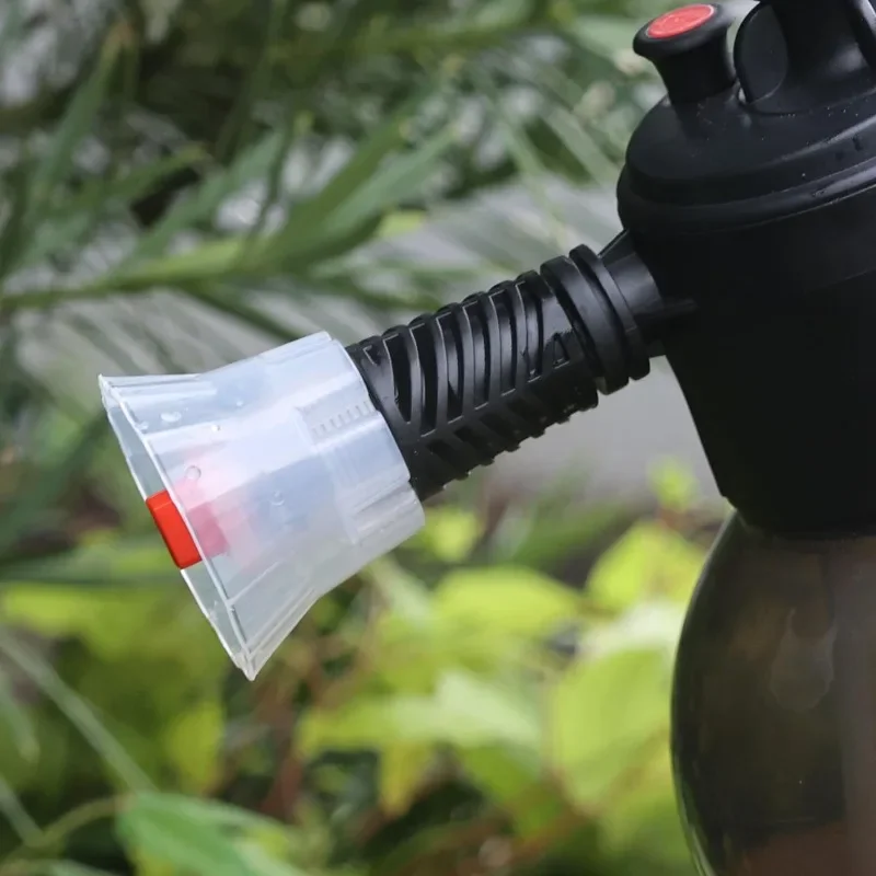 Car Wash Foam Dispenser with Fan-Shaped Wind-Resistant Nozzle Manual Pump Foam Sprayer Parts Car Wash Spray Gun Cleaning Tool