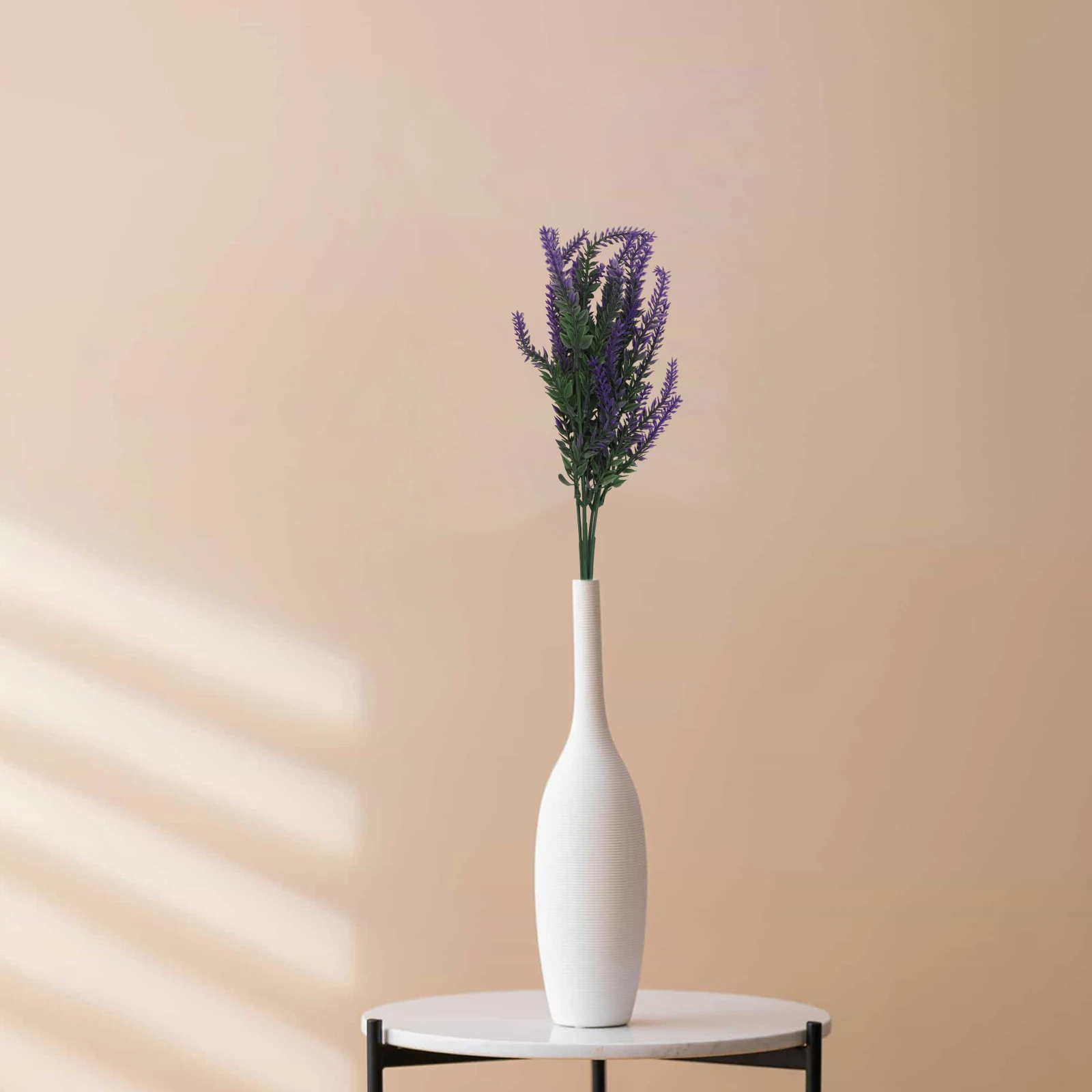 Hot Sale 100% Brand New Lavender Bouquet Simulation Bouquet Plastic Wedding Cold Resistant Lavender Gypsophila
