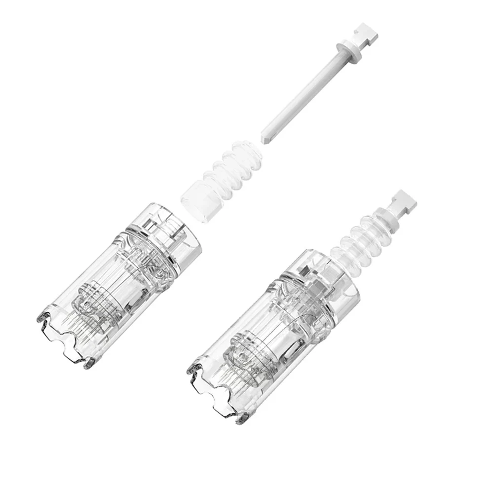 10 Stück 0,25mm Kartuschen-Mikronadeln 12pin 24pin 36pin 42pin Runde Nano-Nadeln für Dr. Pen A10 Microneedling-Stift – Detail 5