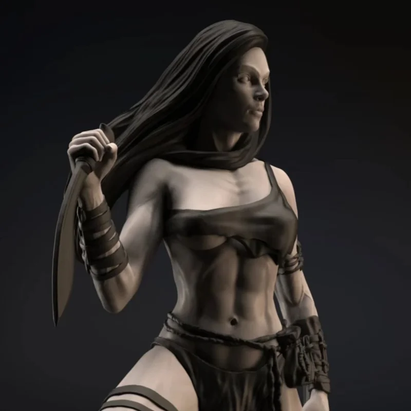 

Resin Figure Blade Killer 1/24 Scale 75mm Building Miniatures Model Kit Unassembled Unpainted Diorama Toys