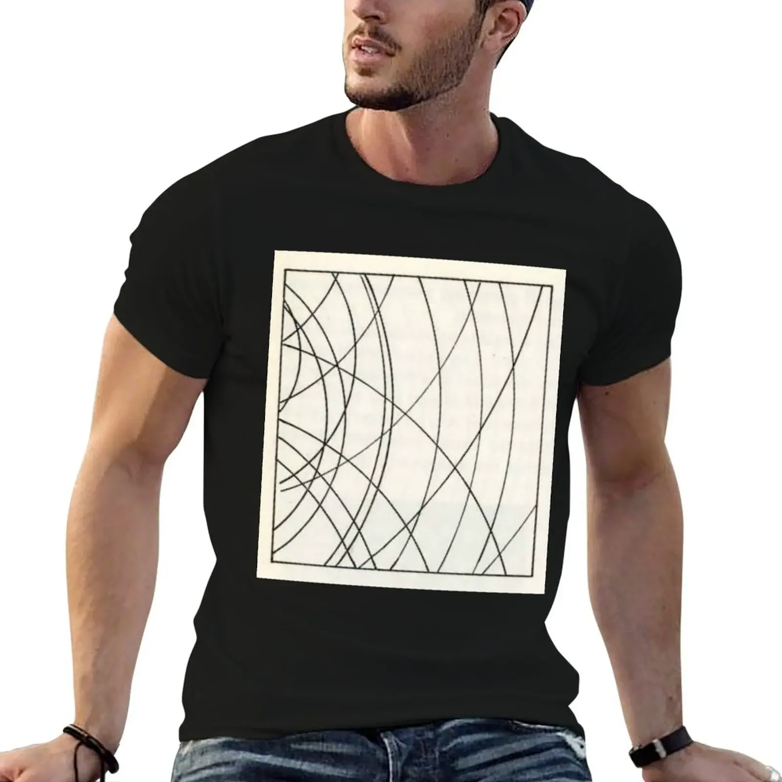 

Irregular Waves T-Shirt summer tops Man t-shirt luxury clothing labubu Aesthetic clothing mens graphic t-shirts