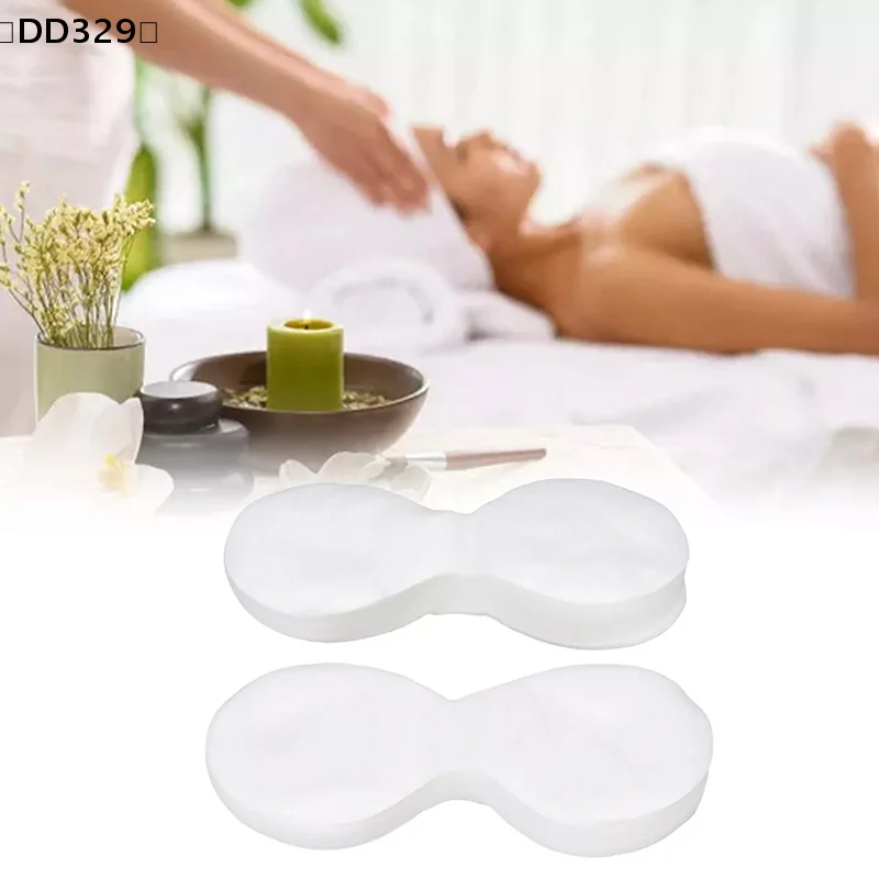 バDD329 Sigur100/200 Stück Einweg-Augenmaskenpapier Ultradünne Augenpflegepflaster aus natürlicher Baumwolle Spa-Augenabdeckungen Gesichtspflege-Werkzeuge