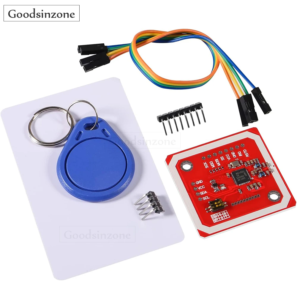 PN532 NFC NXP RFID Module V3 Kit Near Field Communication Reader Module Kit I2C SPI HSU with S50 White Card Key Card for DIY