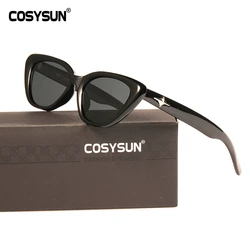 2025 Luxury Brand Designer Sunglasses Women Cat eyes Vintage Sun Glasses Male Celebrity Glasses Polarized lens elliptic frame