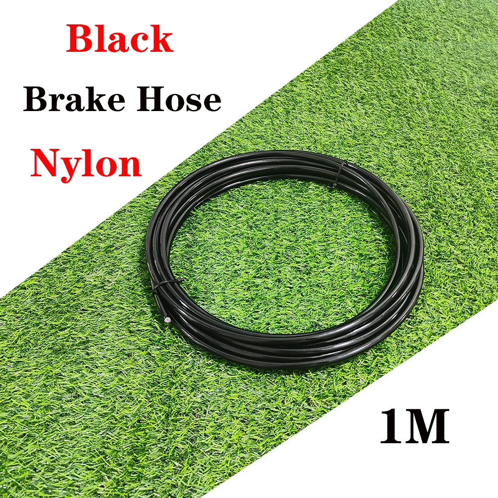 

AN3 Black Universal Racing/Motorcycle Brake Line Motorcycle Dirt Bike Braided Steel Hydraulic Reinforce Clutch Oil Hose 1M