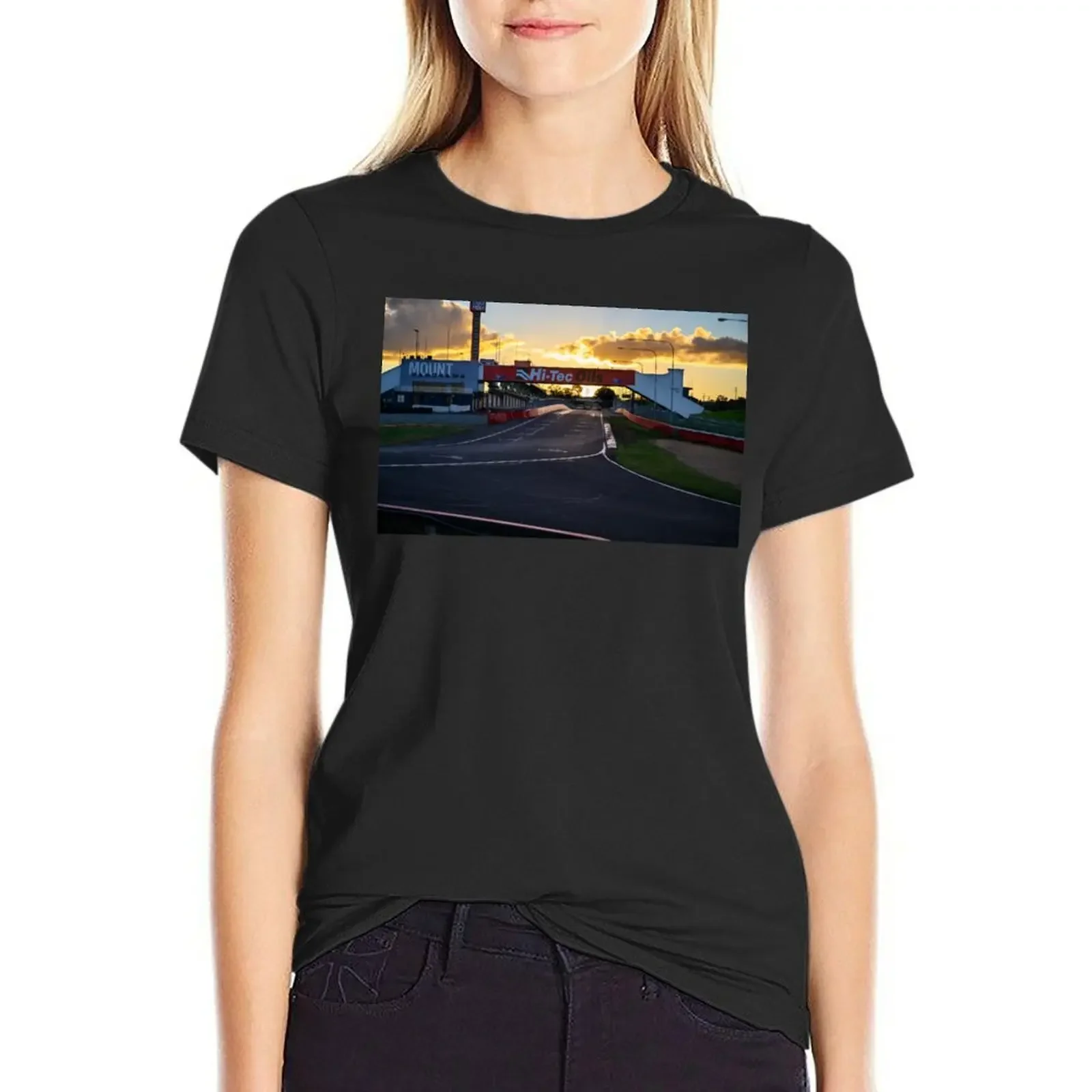 Pit Straight at Mount Panorama T-shirt cute tops cute clothes graphics womans clothing