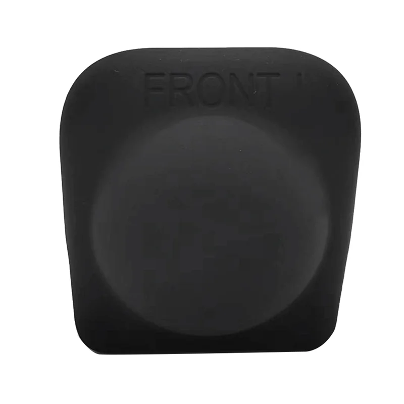 SQPP-1 Piece Anti-Scratch Lens Cap Protective Cover Black Silica Gel For Insta360 X4 Silicone Protective Dustproof Case