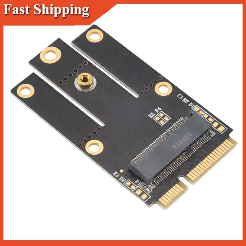 كفاءة M.2 NGFF إلى Mini PCI-E محول محول ل M.2 Wifi Wlan بطاقة بلوتوث AX200 9260 8265 8260 لأجهزة الكمبيوتر المحمول