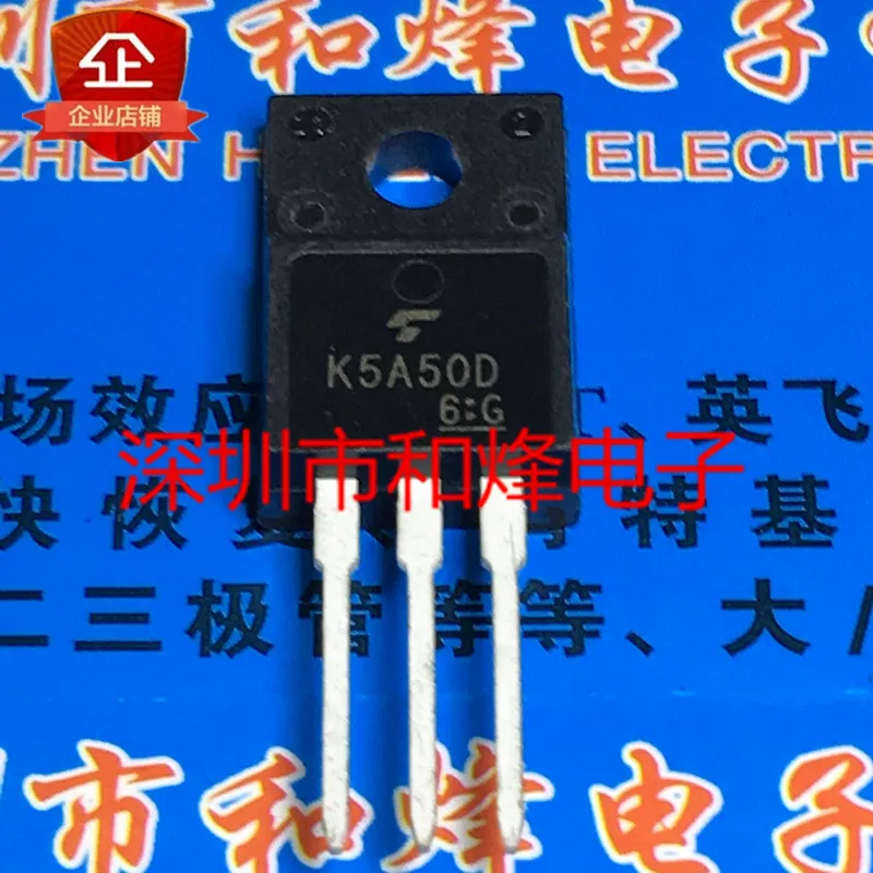 Original 5pcs/ K5A50D TK5A50D  TO-220F 500V 5A