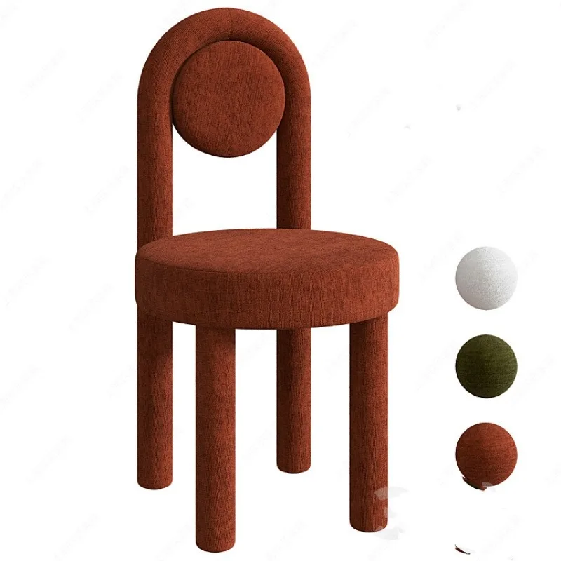 

Arc makeup chair modern simple bedroom home light luxury dresser stool chair