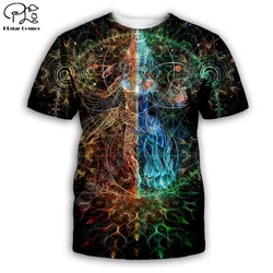 2022 NewFashion Trippy Buddha Mandala Psychedelic Harajuku Retro 3DPrint Streetwear Summer Casual Funny Short Sleeves T-Shirts 2