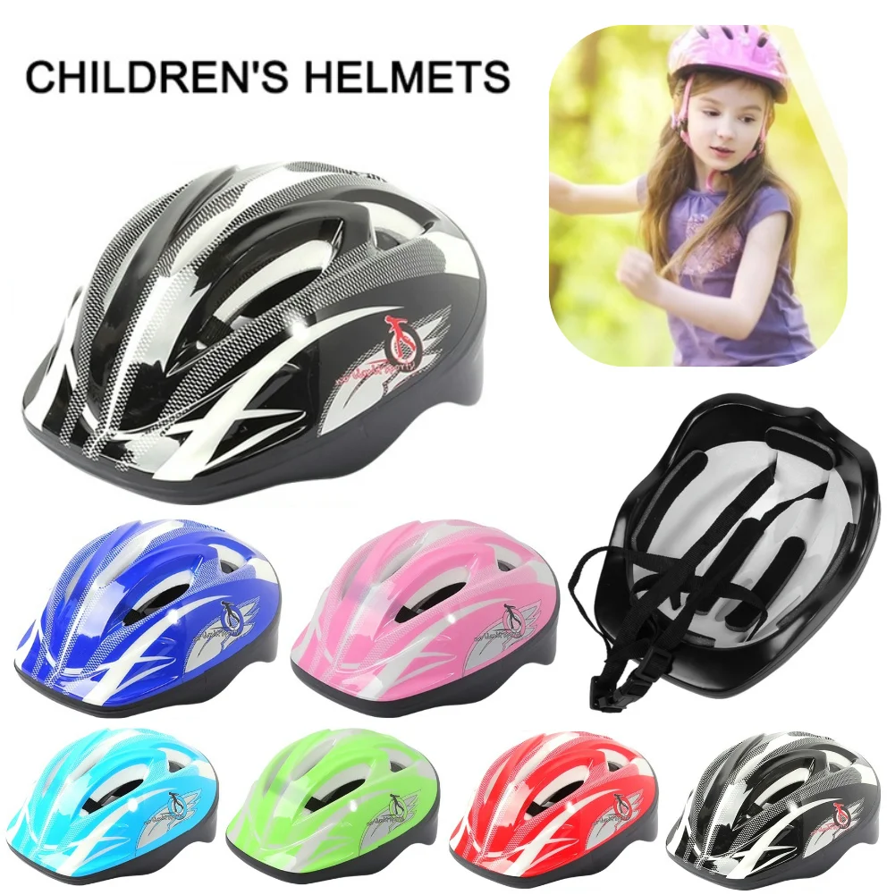 Kids Bike Helmet Skates Helmet Outdoor Sport Bicycle Helmet with Protective Gear for Cycling Skateboard Scooter Skating Sports