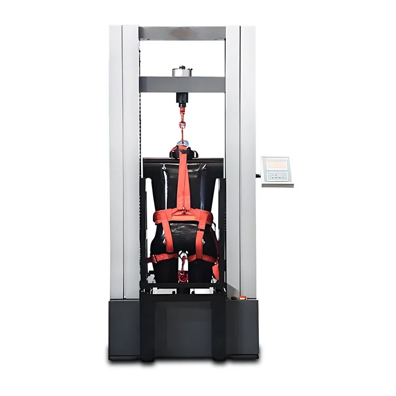 Seat belt tensile testing machine, tensile strength tester, rubber belt tensile testing machine