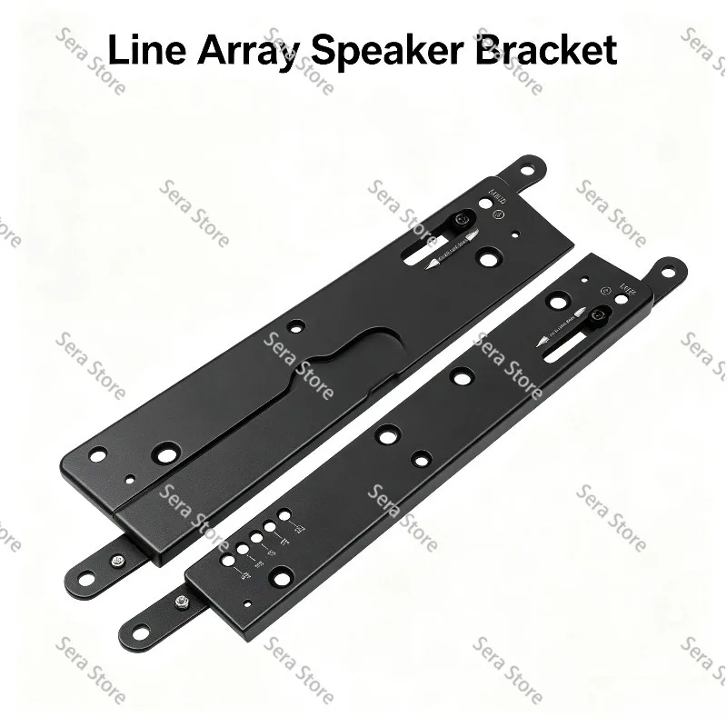 Aluminum Linear Array Speaker Hanging Bracket, Professional Aluminum Profile Hanger Accessory for Line Array Audio Cabinet