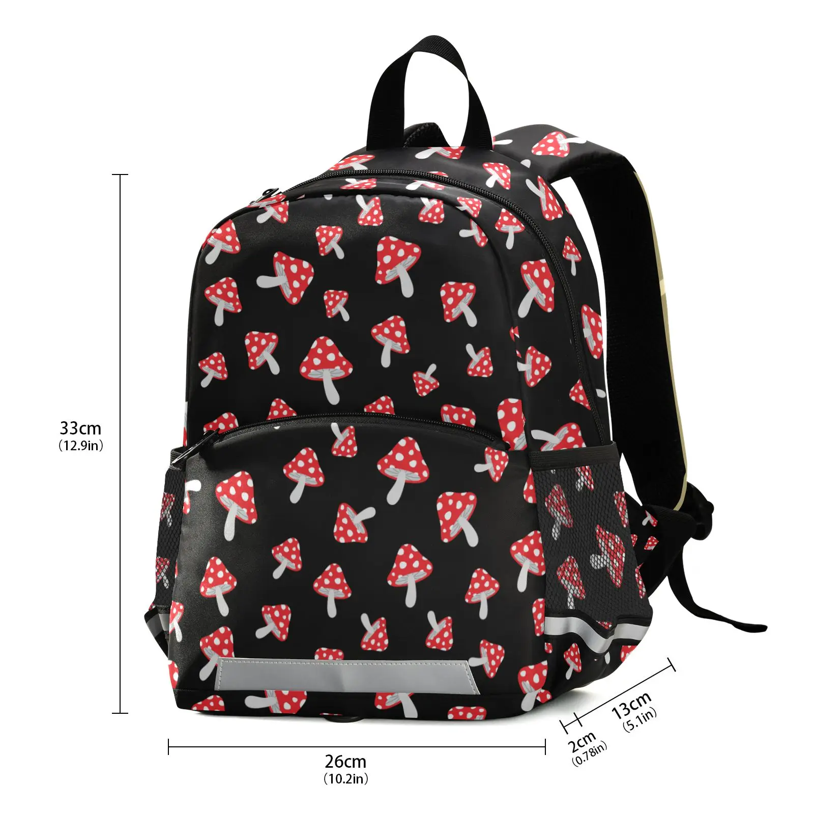 New Children School Bags Comfortable Kids Toddler Backpack Mushroom Kindergarten Preschool Bag 3-8 Years Old Schoolbag For Girls