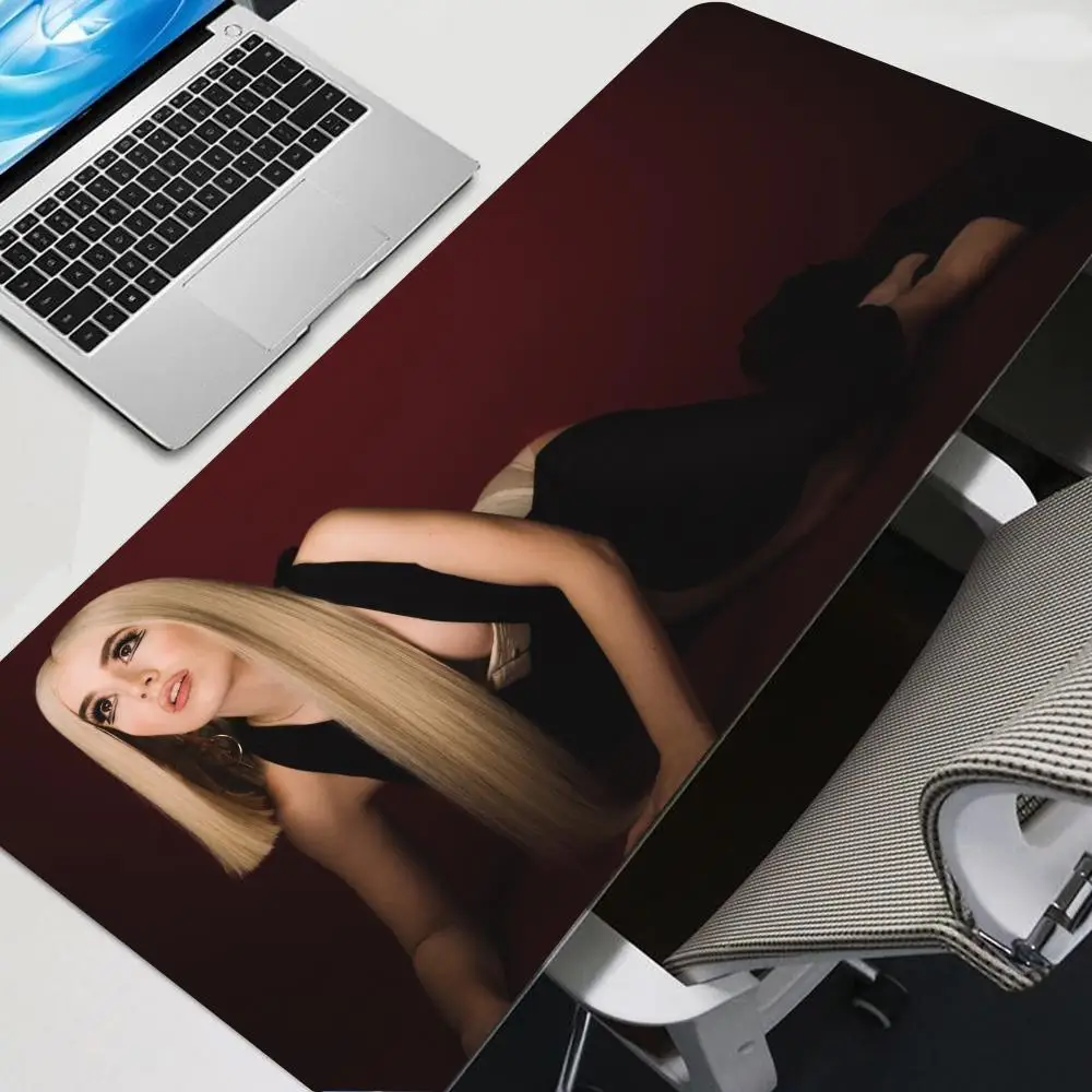 A-Ava Max Mouse Pad Mouse Pad Gaming Mousepad Speed Desk Mat Laptop Gaming Mats For Office Carpet Desk Accessories