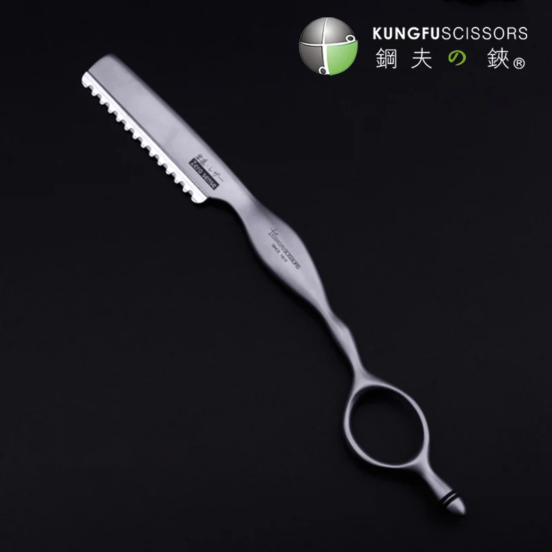 KUNGFU VG10 Steel Hair Razors Barbers Salon Straight Shaving Face Satety Razor