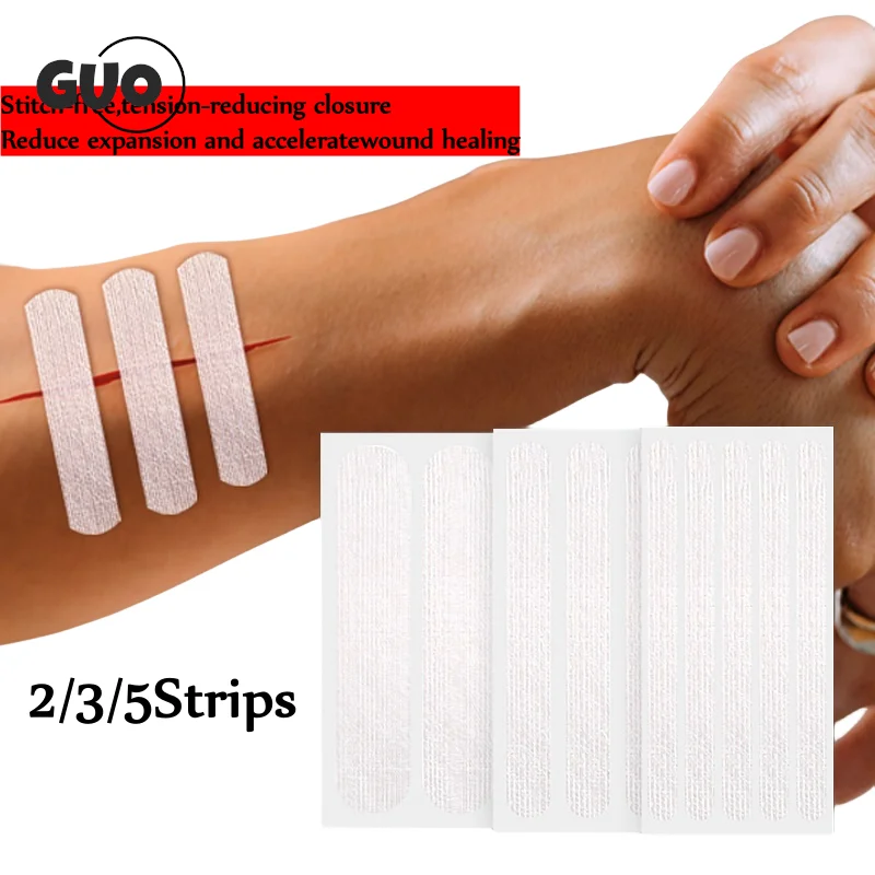 Ferida Skin Closure Strips, Reparo de ferida pós-parto, Cirurgia Cosmética Steri, Fita cirúrgica adesiva médica sem sutura