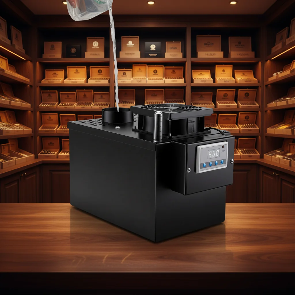 

Professional Cigar Cabinet Humidifier Smart Mini Home Appliance 10L Capacity Electric Powered for Household Hotel Use