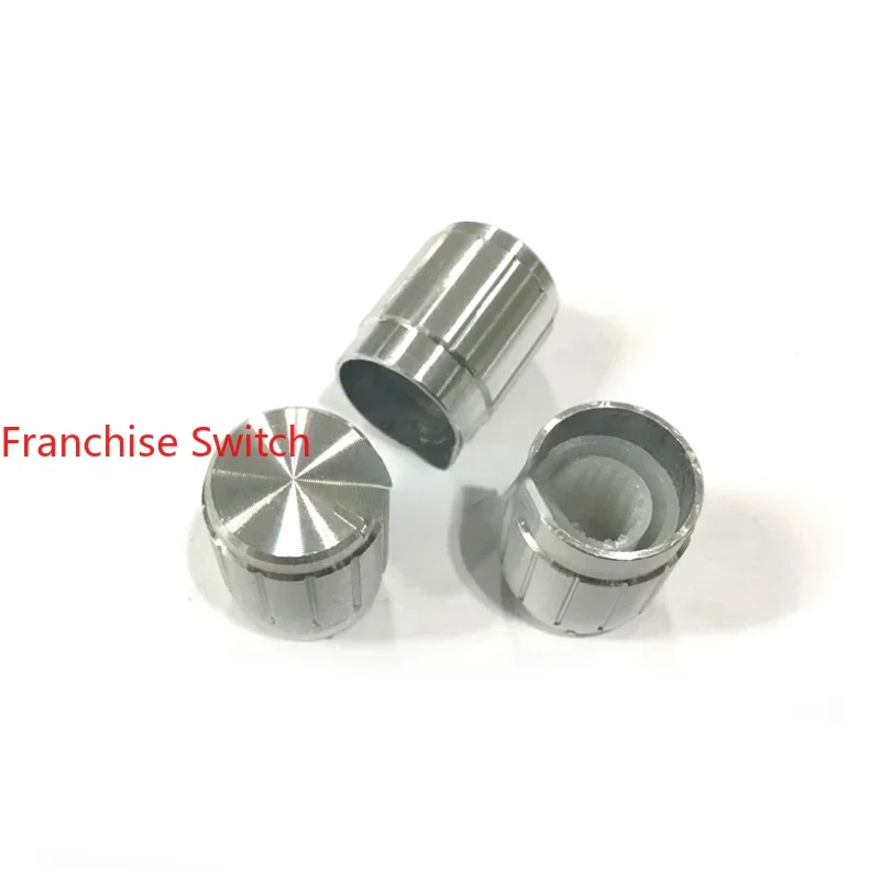 

10PCS High-grade Workmanship Fine Potentiometer Encoder Switch Cap 13*16.5MM Aluminum Alloy Knob Flower Shaft Hole