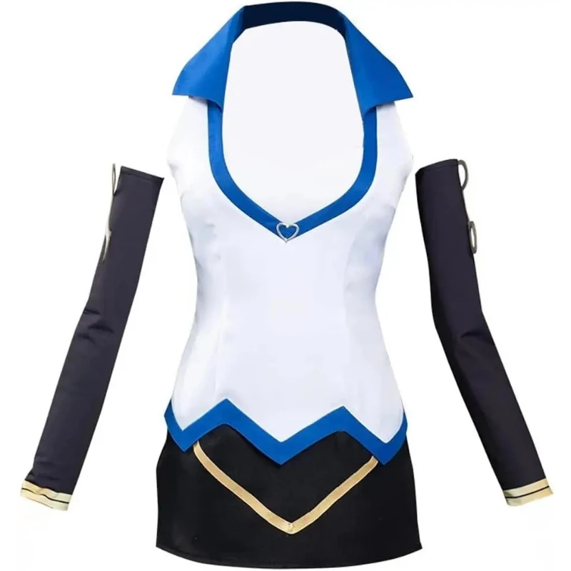 Fulujiacos Anime Edens Zero Rebecca Bluegarden Cosplay disfraz mujer vestido trajes Halloween personalizar