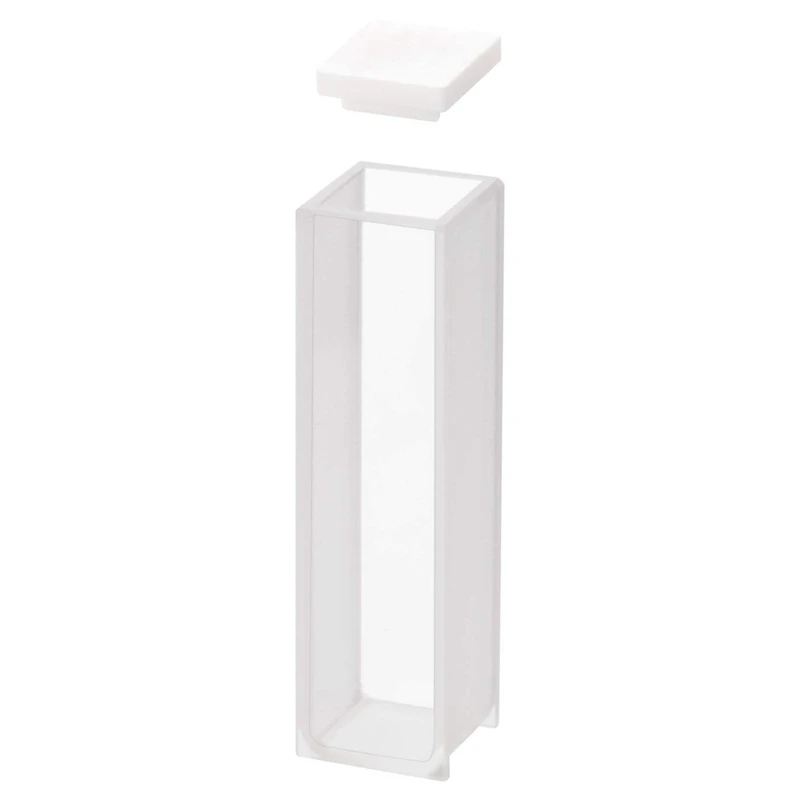 Quartz Cuvette,Spectrophotometer Cuvettes 10 mm Path Length, 45mm Height, 3.5 ML Capacity - 2 PCS