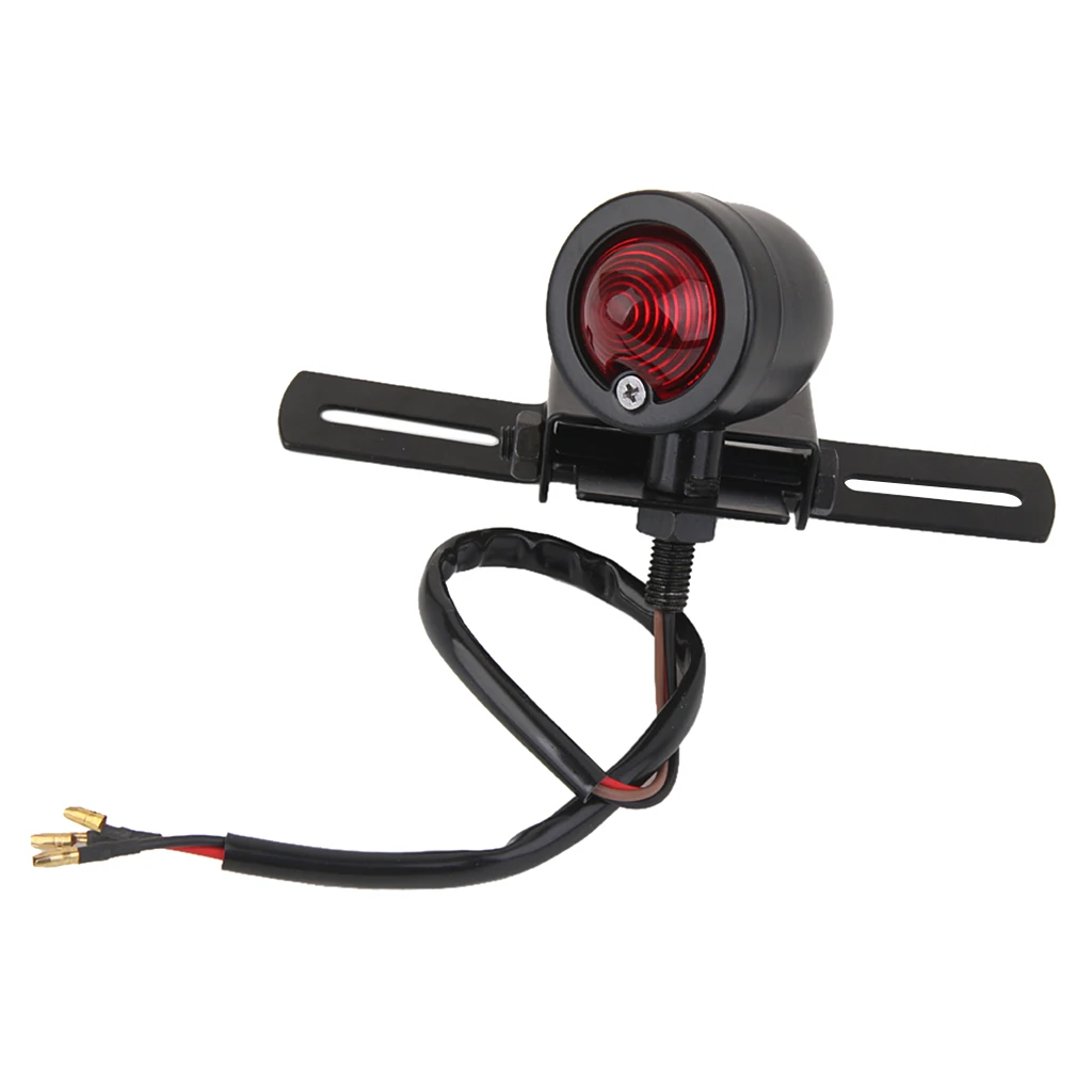 Motorcycle Brake Tail License Plate Light Lamp Bulb 12 for Bobber Chopper image 6