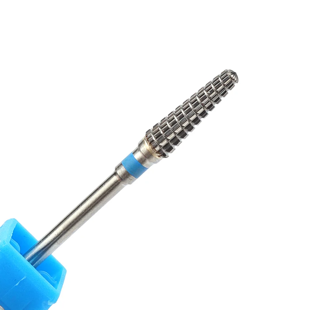 Foret à ongles en carbure, fraise pour manucure, perceuses électriques, vernis Gel, enlever le lime, outils, accessoires, 1 pièce