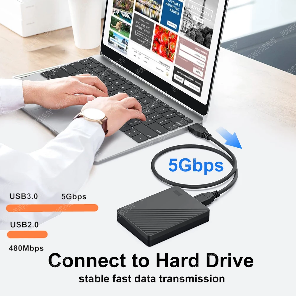 สายต่อ USB ต่อ USB ยาว0.5ม.-5ม. ประเภทตัวขยาย3.0 USB ตัวผู้ไปยังตัวผู้5Gbps สำหรับต่อสายเคเบิล USB สำหรับหม้อน้ำฮาร์ดดิสก์ทีวีกล่องทีวี