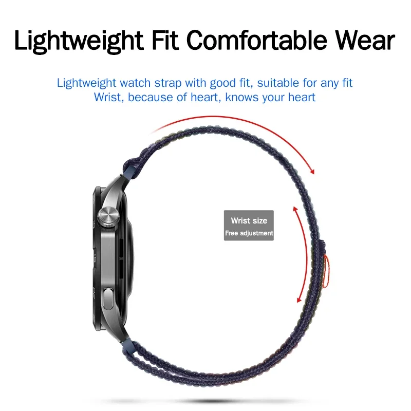 Nylon Loop Strap for Huawei Watch Fit 3 SmartWatch Band for Huawei Watch Fit 2 Replacement for huawei fit Sport Wristband