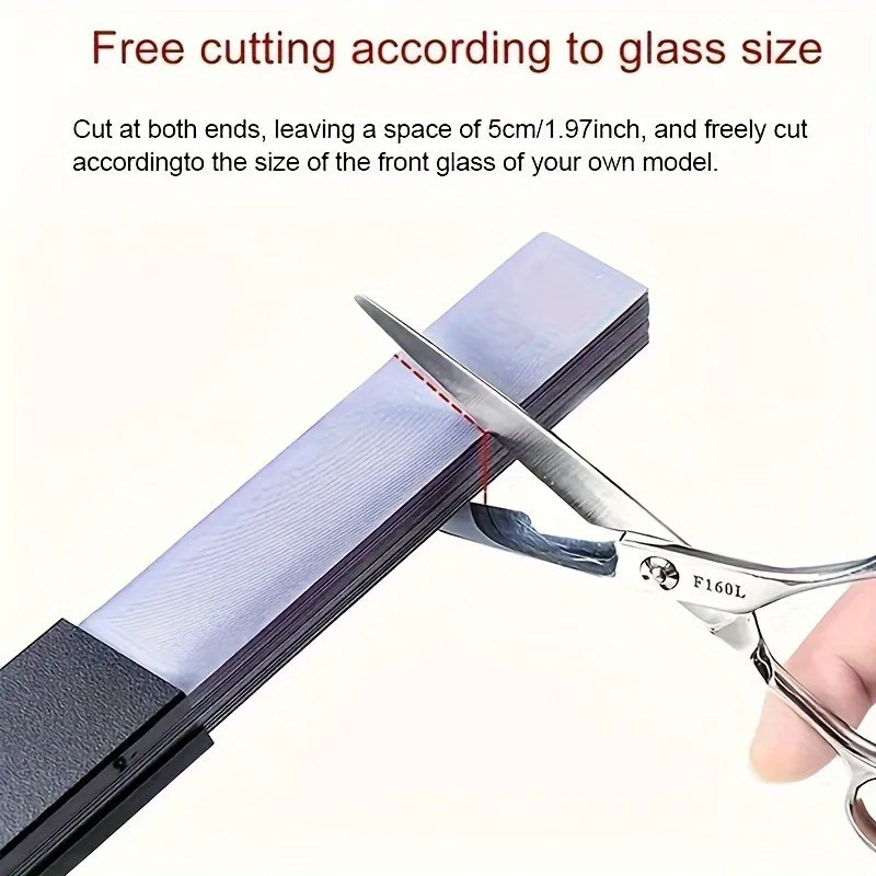 Easy-Install Automatic Retractable Car Sunshade - Uv Protection & Heat Insulation Adhesive Blackout Curtain